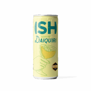Puszka bezalkoholowego koktajlu ISH Daiquiri – naturalny drink RTD z cytrusową nutą.