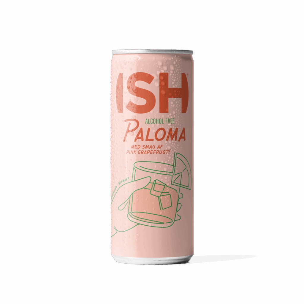 ISH Paloma – bezalkoholowy koktajl 0% z różowym grejpfrutem | Premium NoLo drink